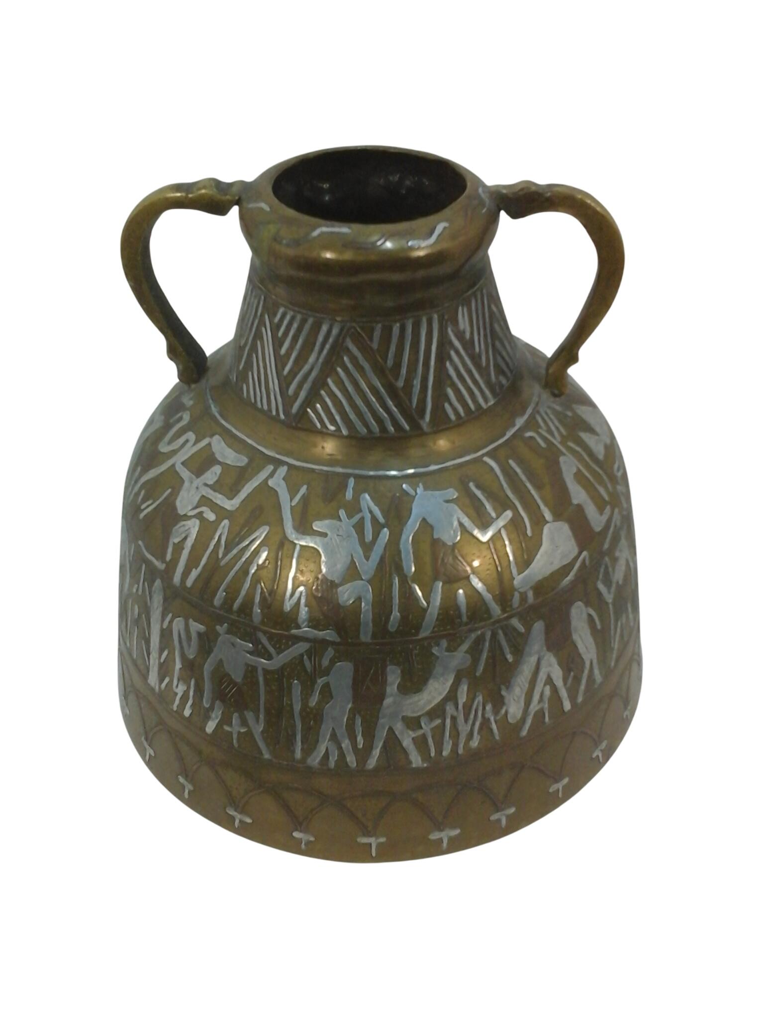 Ancienne cruche à eau en cuivre islamique, moyen-oriental Très bon état - 60,00 € Ancienne cruche à eau en cuivre islamique, moyen-oriental Très bon état reconditionné disponible sur Label Emmaüs
