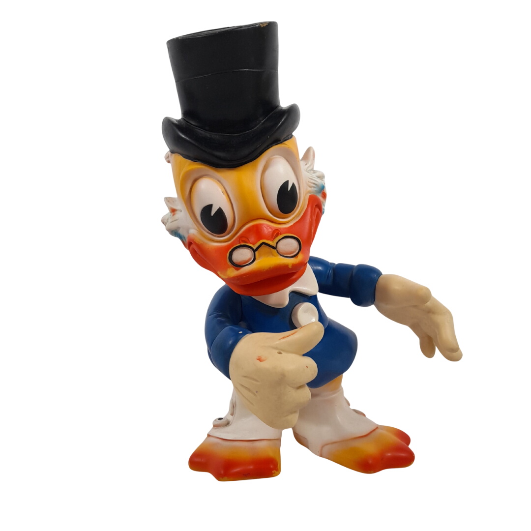 Ancienne grande figurine pouët Picsou 38 cm – Ledraplastic – Années 60/70 Bon état - 65,00 € Ancienne grande figurine pouët Picsou 38 cm – Ledraplastic – Années 60/70 Bon état reconditionné disponible sur Label Emmaüs