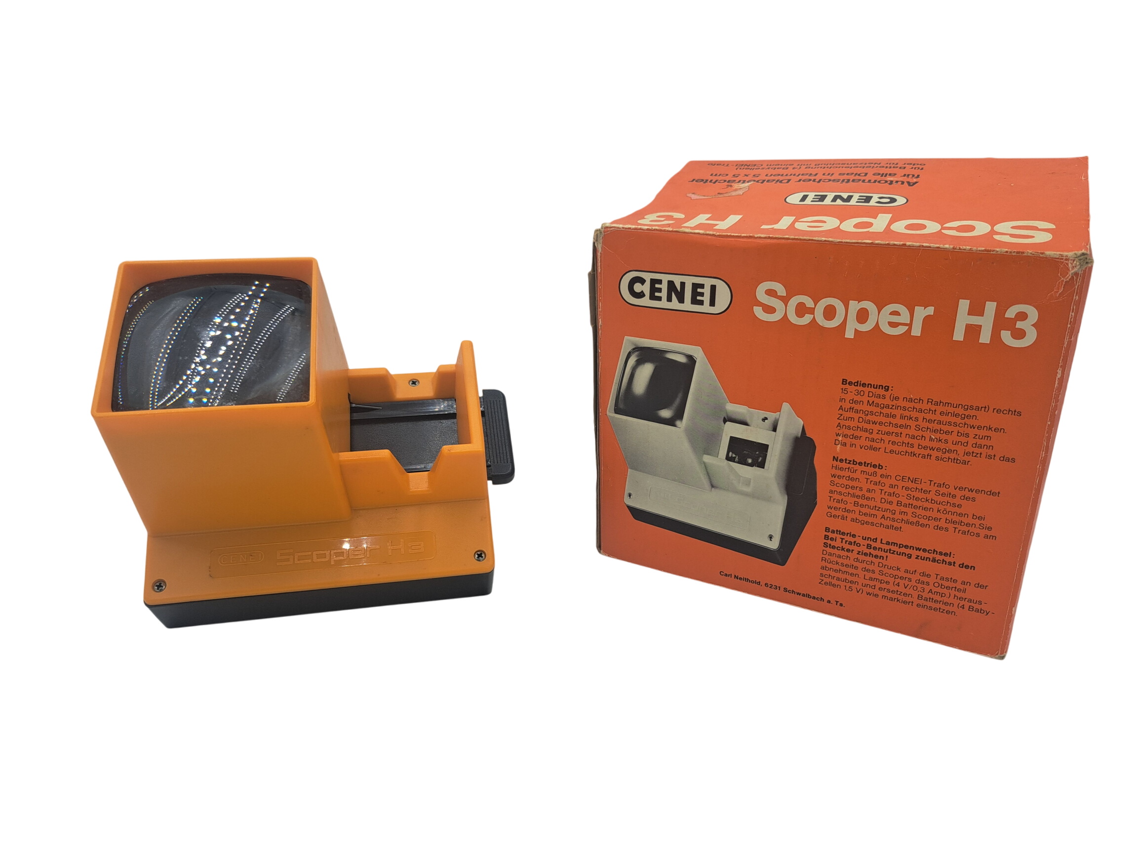 Ancienne visionneuse automatique - CENEI SCOPER H3 état correct - 20,00 € Ancienne visionneuse automatique - CENEI SCOPER H3 état correct reconditionné disponible sur Label Emmaüs