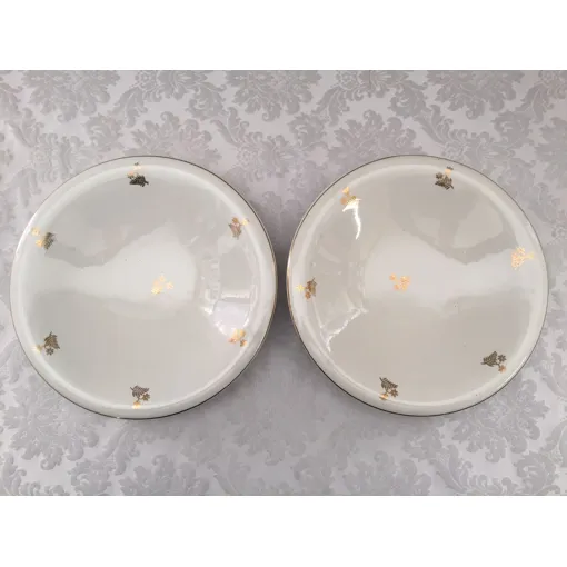 Anciennes Assiettes Creuses Calottes Faïencerie De Lunéville K&g Demi-Porcelaine Bon état reconditionné disponible sur Rakuten