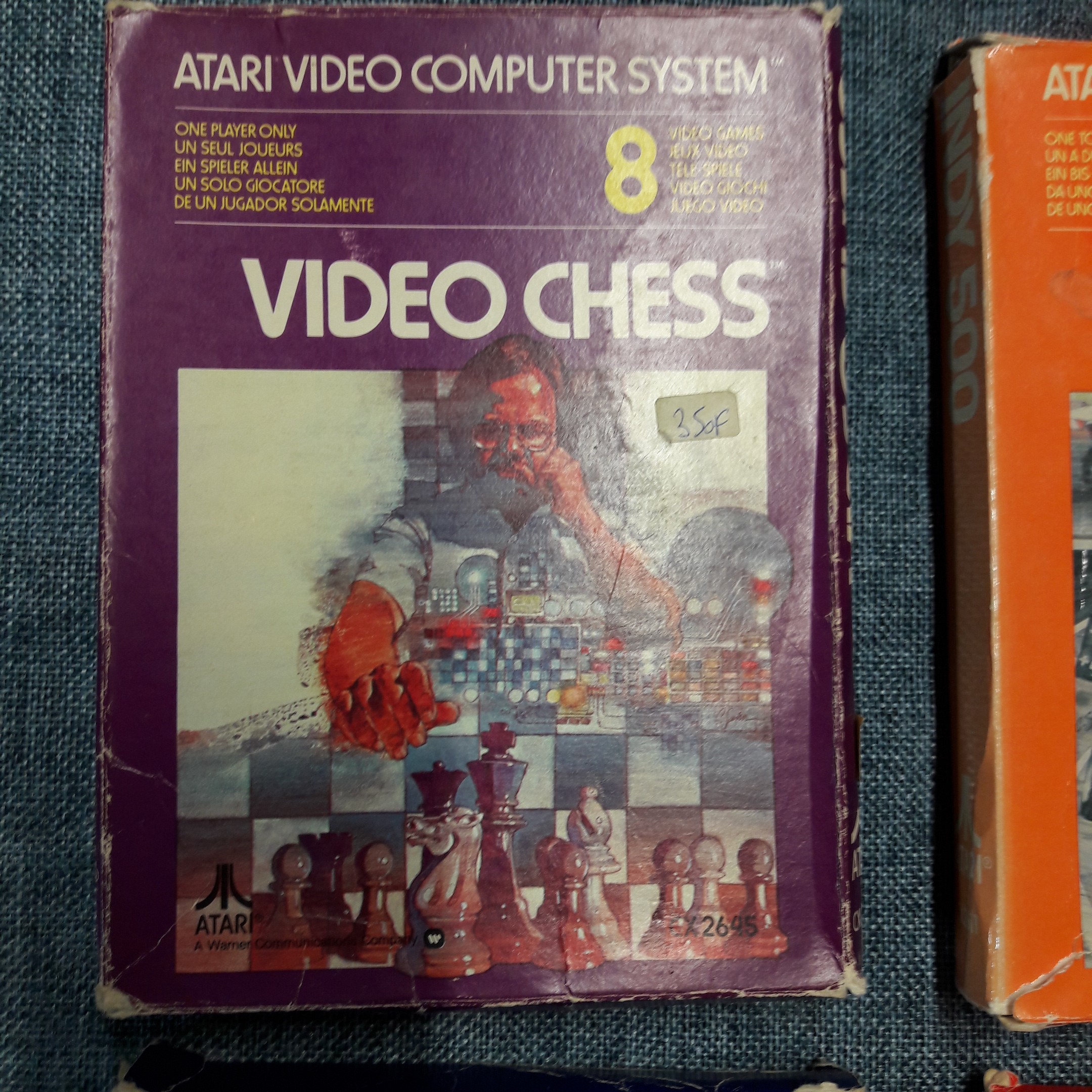 Voir photo 10 de Anciennes cassettes de jeux video Atari Anciennes cassettes de jeux video Atari État correct reconditionné photo 10
