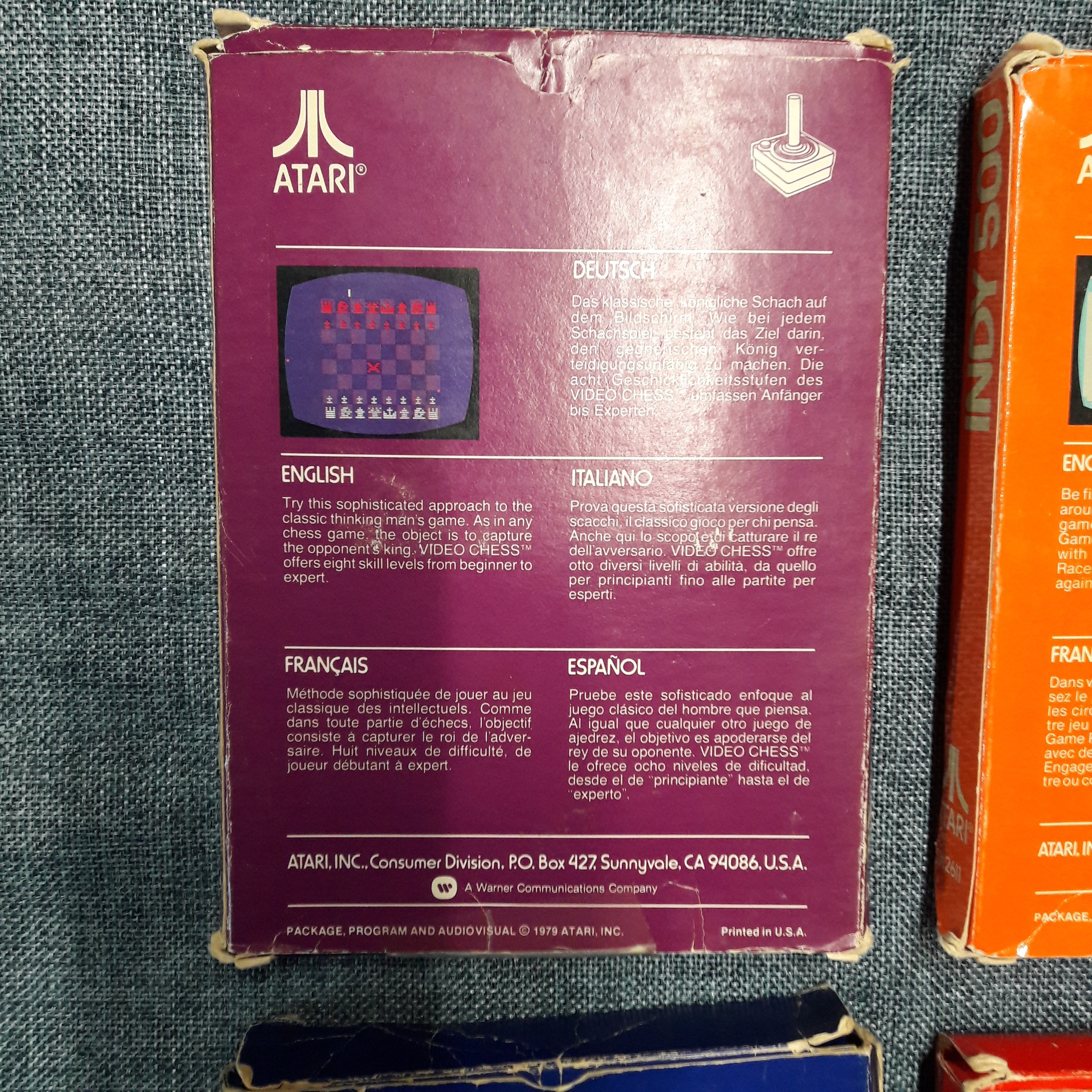 Voir photo 13 de Anciennes cassettes de jeux video Atari Anciennes cassettes de jeux video Atari État correct reconditionné photo 13