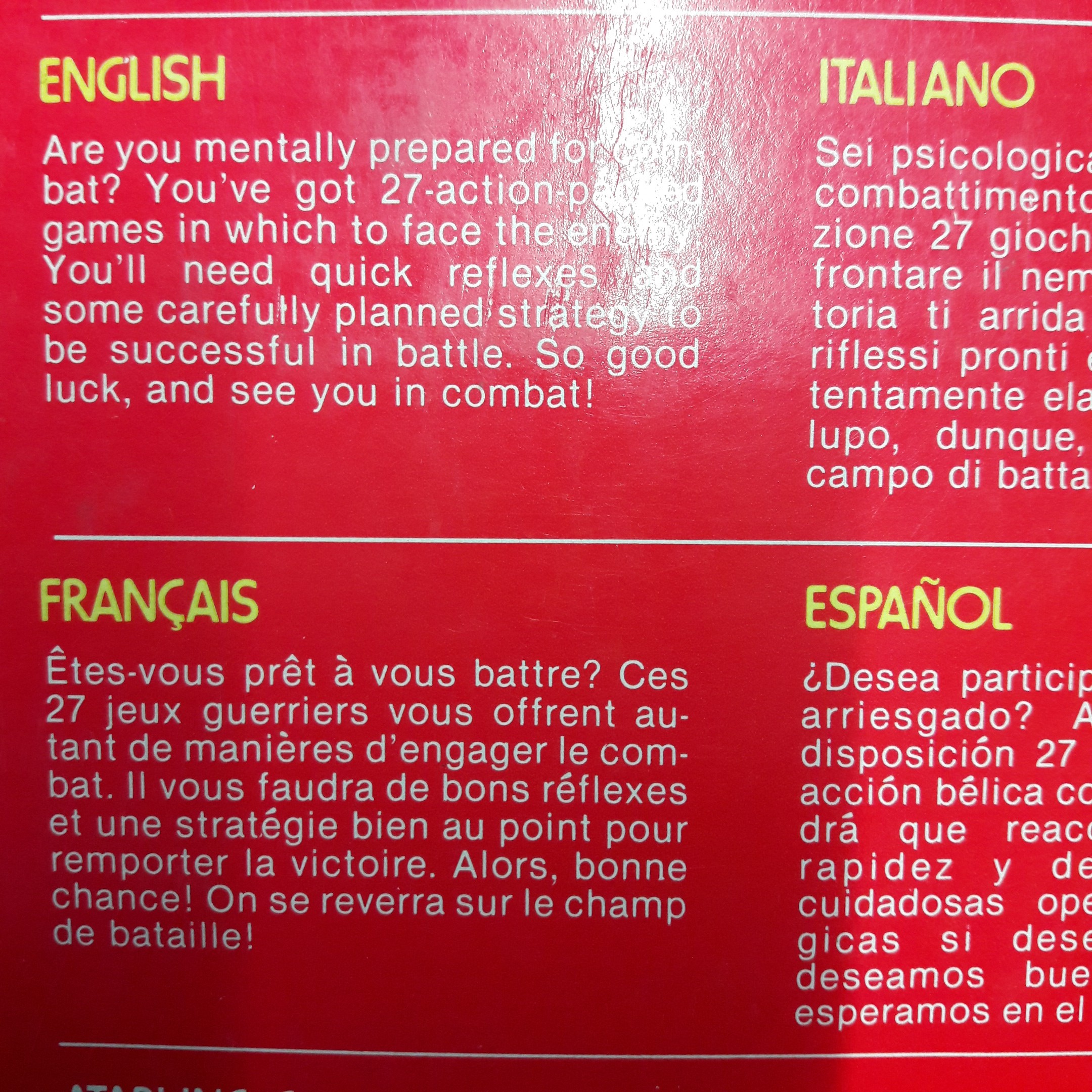 Voir photo 16 de Anciennes cassettes de jeux video Atari Anciennes cassettes de jeux video Atari État correct reconditionné photo 16