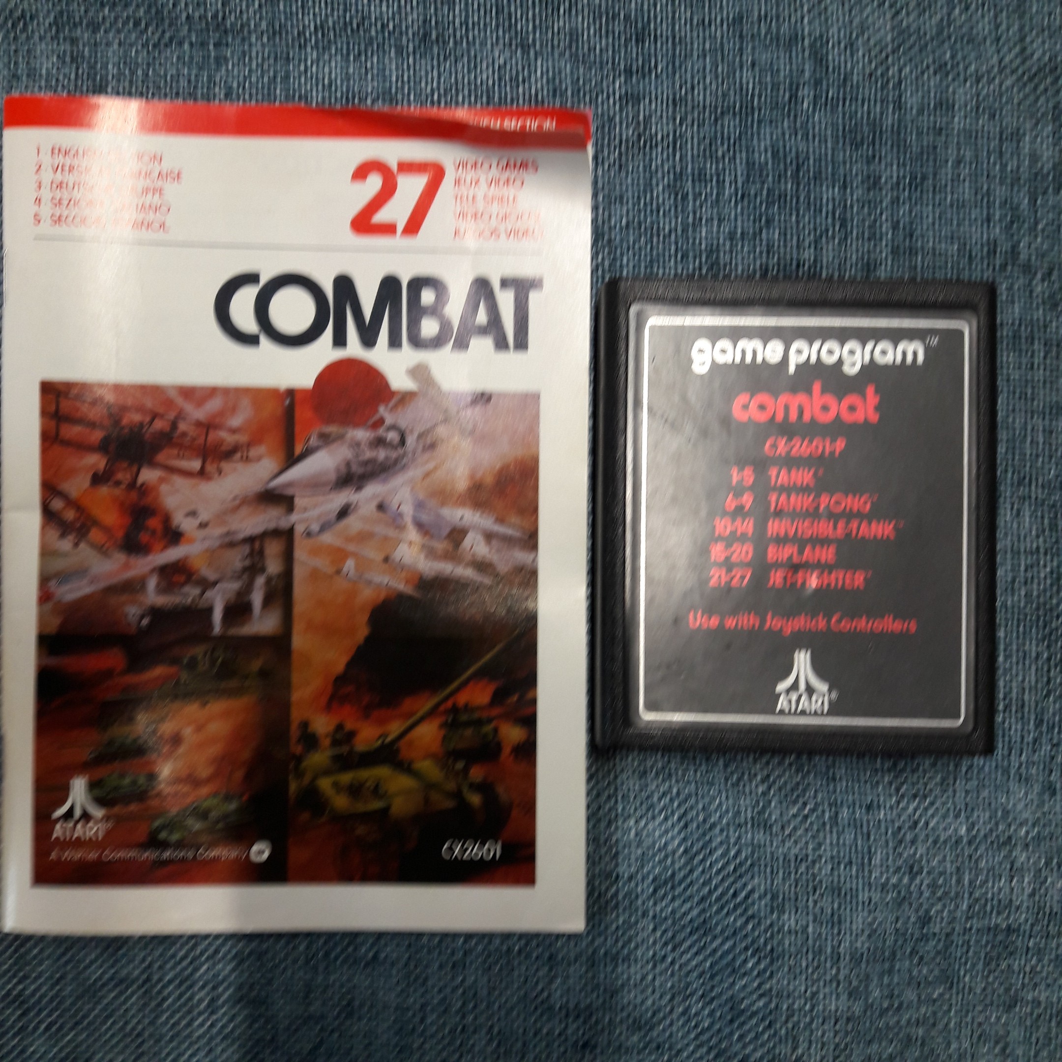 Voir photo 17 de Anciennes cassettes de jeux video Atari Anciennes cassettes de jeux video Atari État correct reconditionné photo 17