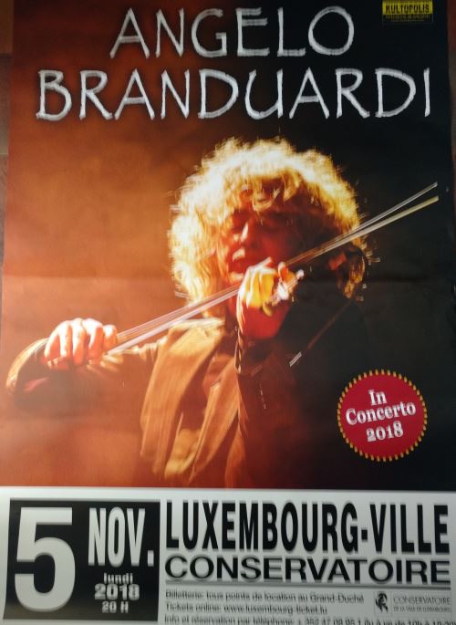 Angelo BRANDUARDI - In Concerto 2018 - AFFICHE État correct N/A reconditionné disponible sur Fnac