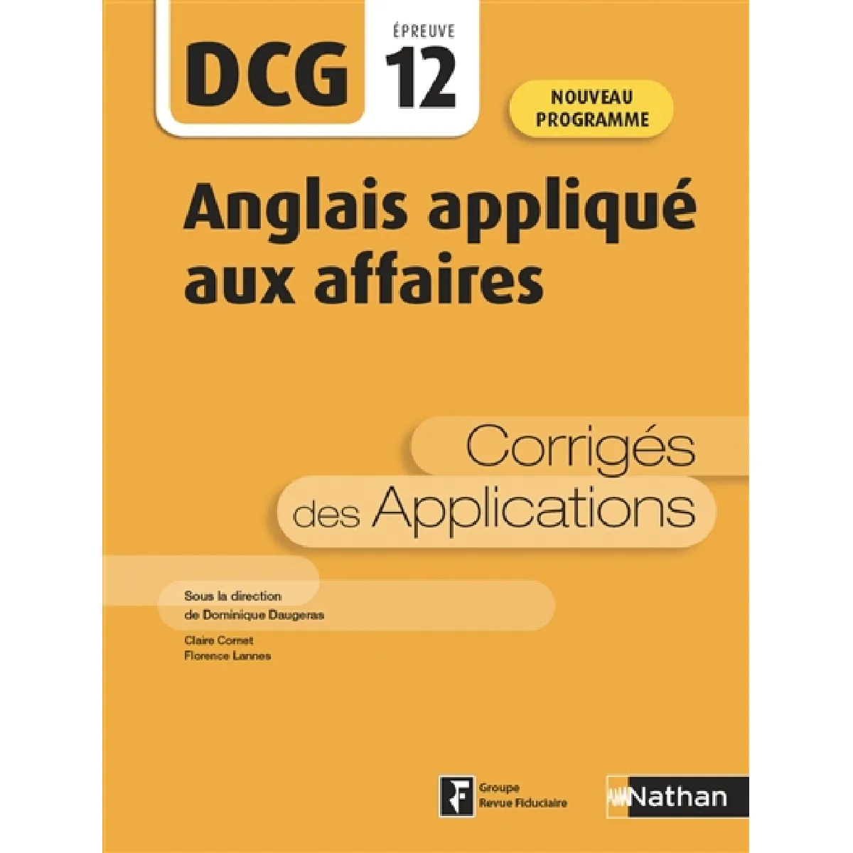 Anglais appliqué aux affaires, DCG, épreuve 12 : corrigés des applications : nouveau programme État correct - 10,65 € Anglais appliqué aux affaires, DCG, épreuve 12 : corrigés des applications : nouveau programme État correct N/A (Il ne s'agit pas d'une marque reconditionné disponible sur Rue du Commerce Seconde Vie