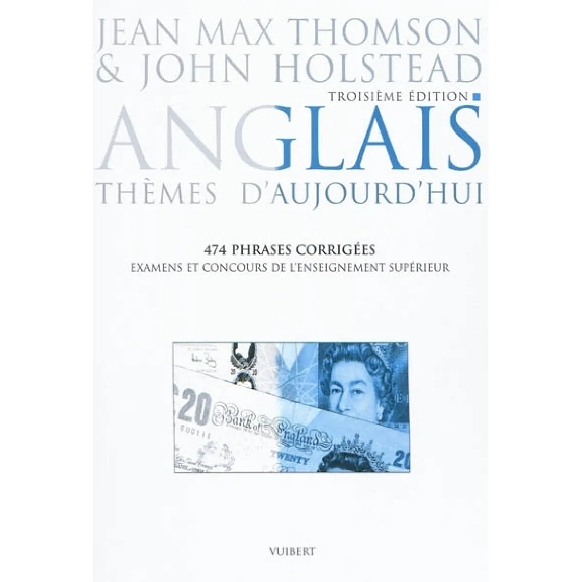 Acheter Anglais, thèmes d'aujourd'hui : 474 phrases corrigées : examens et concours de l'enseignement supérieur État correct - 12,88 € Anglais, thèmes d'aujourd'hui : 474 phrases corrigées : examens et concours de l'enseignement supérieur État correct N/A (Il ne s'agit pas d'une marque reconditionné disponible sur Rue du Commerce Seconde Vie