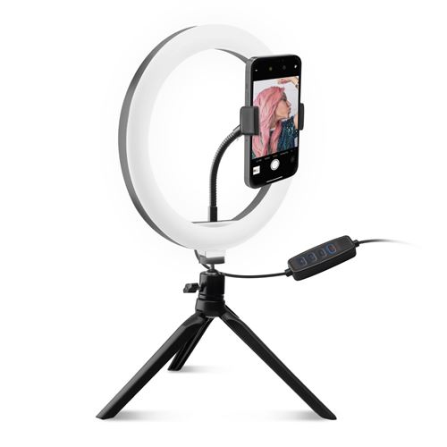 Anneau lumineux pour selfie de 20cm sur trépied État correct N/A reconditionné disponible sur Fnac