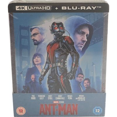 Ant-Man 4K Ultra HD + Blu-ray SteelBook Zavvi Paul Rudd, Michael Douglas Libre État correct reconditionné disponible sur Fnac