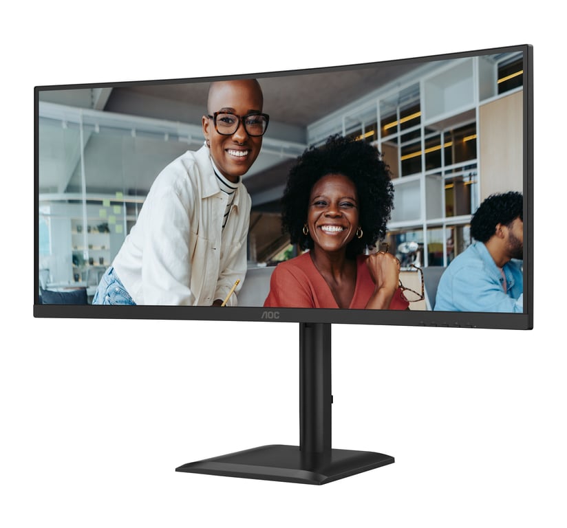 AOC CU34E4C écran plat de PC 86,4 cm (34 ) 3440 x 1440 pixels Noir - Très bon état Très bon état AOC reconditionné photo 2 | Dero