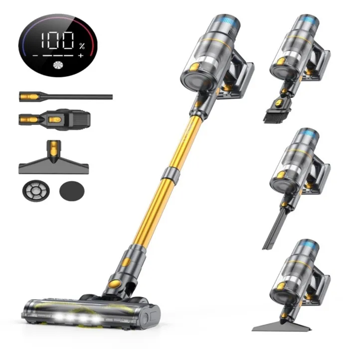 AONUS A9 Aspirateur balai sans fil puissant multifonctions 4 en 1 - 45KPa - 500W - Autonomie 60min - Sans Sac - Ecran Tactile Reconditionné - 91,80 € AONUS A9 Aspirateur balai sans fil puissant multifonctions 4 en 1 - 45KPa - 500W - Autonomie 60min - Sans Sac - Ecran Tactile Reconditionné N/A reconditionné disponible sur Cdiscount Seconde Vie