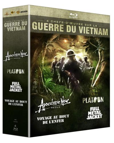 Apoclypse Now - Platoon - Full Metal Jacket - Voyage au bout de l'enfer - Coffret Blu-Ray État correct reconditionné disponible sur Fnac