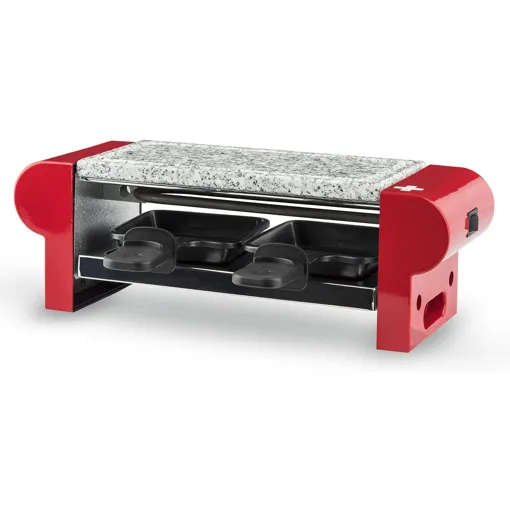 Appareil À Raclette Pour 2 Personnes 350w Noir Rouge Gris Bon état reconditionné disponible sur Rakuten