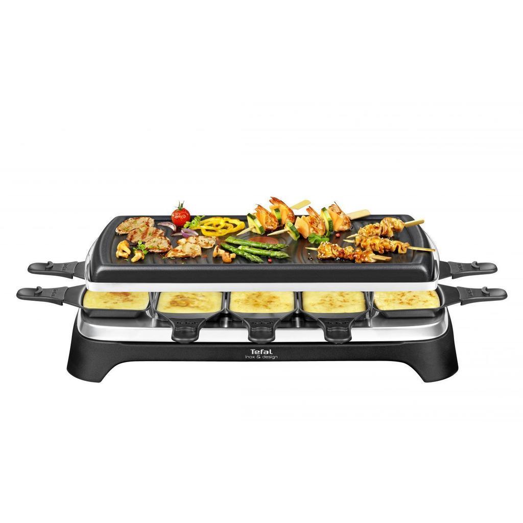 Voir photo 3 de Appareil à raclette Tefal Ambiance RE458 Grill & Raclette RE458812 | Dero Appareil à raclette Tefal Ambiance RE458 Grill & Raclette RE458812 Reconditionné Tefal reconditionné photo 3 | Dero