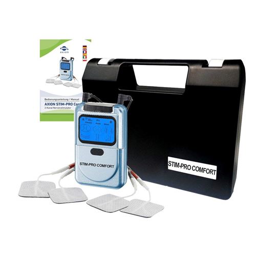 Appareil d'électro-stimulation TENS anti-douleur electrostimulateur STIM PRO-COMFORT État correct Axion GmbH reconditionné disponible sur Fnac
