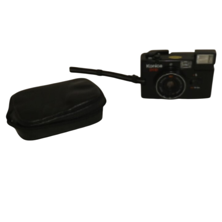 Appareil photo argentique 24x36 avec flash KONICA POP bon état - 45,00 € Appareil photo argentique 24x36 avec flash KONICA POP bon état reconditionné disponible sur Label Emmaüs