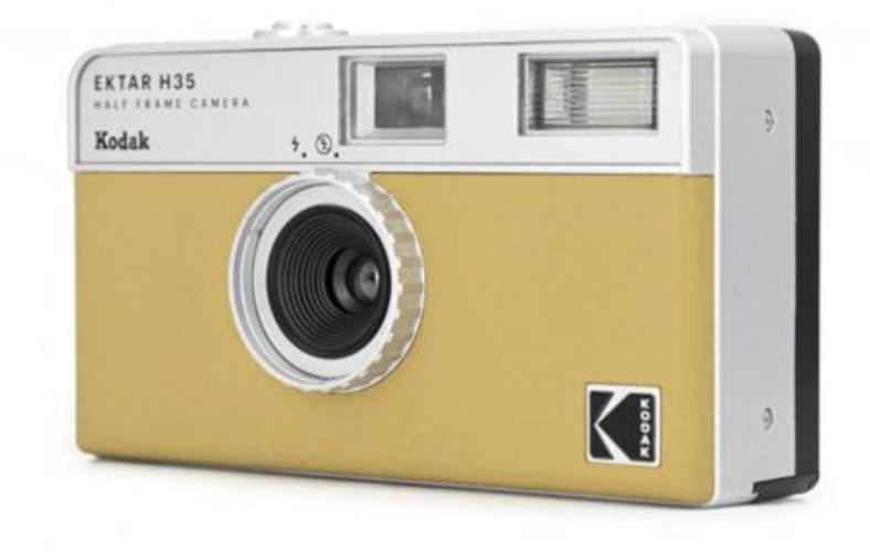 Appareil photo argentique demi format Kodak EKTA H35 35mm Sable Réutilisable - Excellent état Parfait état Kodak reconditionné photo 2 | Dero