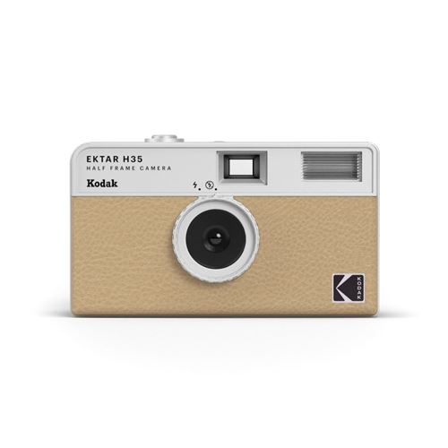 Appareil photo argentique demi-format Kodak EKTA H35 35mm Sable Réutilisable État correct Kodak reconditionné disponible sur Fnac