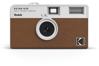 Appareil photo argentique KODAK EKTAR H35 35MM Réutilisable Marron Bon état Kodak reconditionné disponible sur Darty