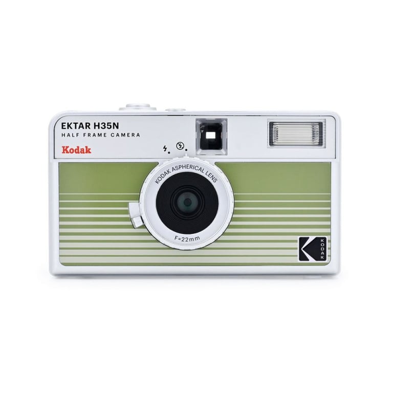 Appareil photo argentique Kodak Ektar H35N Vert - Excellent état Parfait état Kodak reconditionné disponible sur Pixmania