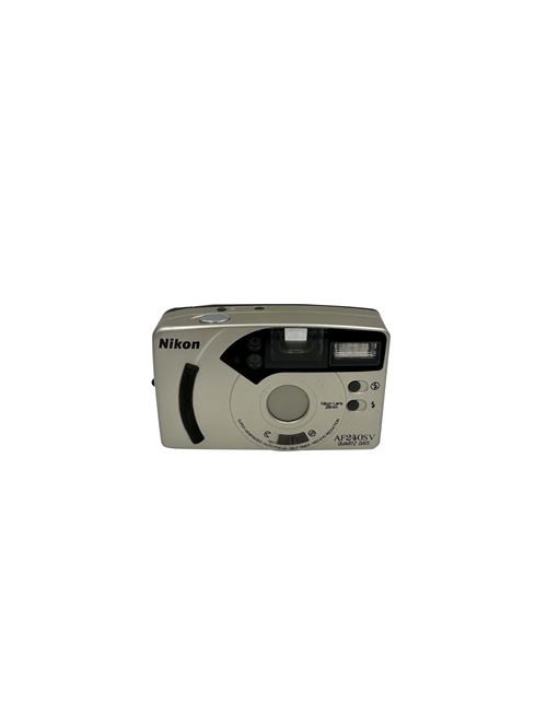 Appareil photo argentique Nikon AF240SV Noir et Doré Reconditionné État correct - 69,95 € Appareil photo argentique Nikon AF240SV Noir et Doré Reconditionné État correct Nikon reconditionné disponible sur Fnac