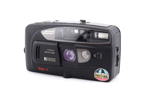 Appareil photo argentique Ricoh RW-1 Noir Reconditionné État correct Ricoh reconditionné disponible sur Fnac