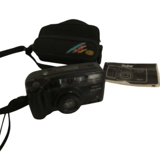 Appareil photo argentique VIVITAR série 1 ZM80 bon état - 29,00 € Appareil photo argentique VIVITAR série 1 ZM80 bon état reconditionné disponible sur Label Emmaüs