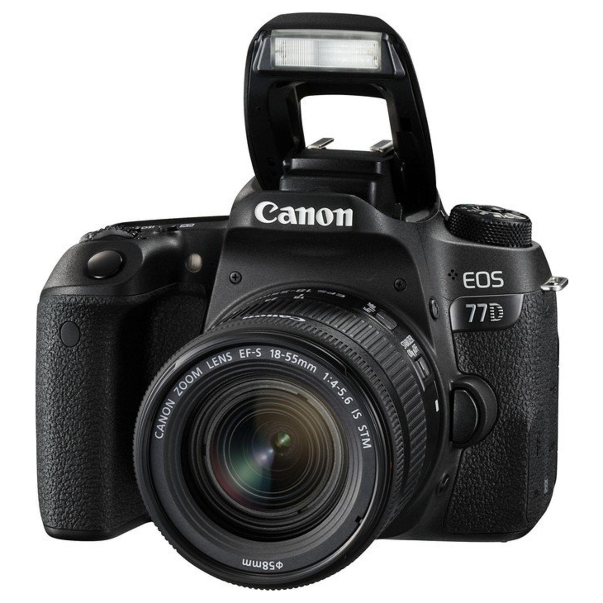 Appareil-photo Canon EOS 77D 24,2 MP CMOS 6000 x 4000 pixels, Noir - Excellent état Parfait état Canon reconditionné disponible sur Pixmania