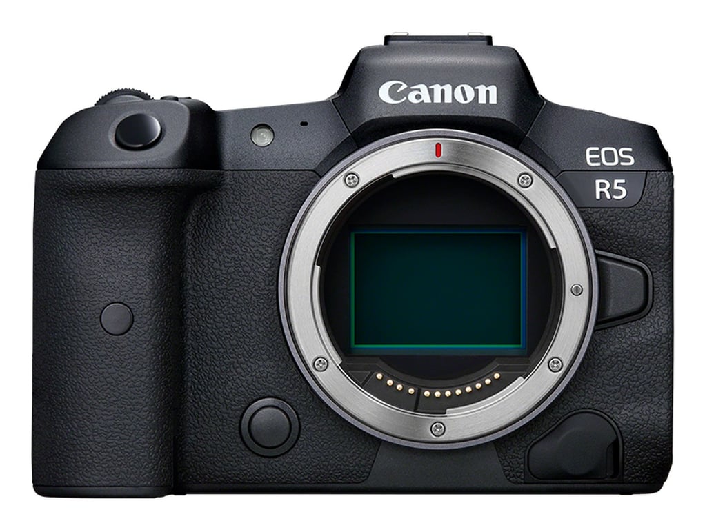 Appareil Photo Canon EOS R5 Boîtier MILC 45 MP CMOS 8192 x 5464 pixels, Noir - Très bon état Très bon état Canon reconditionné disponible sur Pixmania