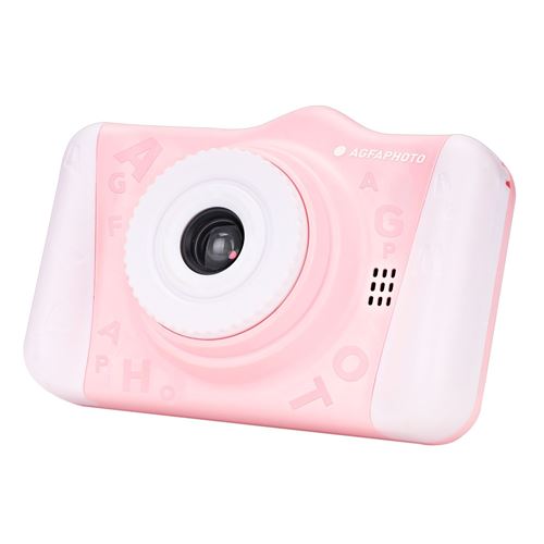 Appareil photo compact Agfa Realikids Cam 2 Rose avec carte mémoire 8Gb inclus État correct AgfaPhoto reconditionné disponible sur Fnac