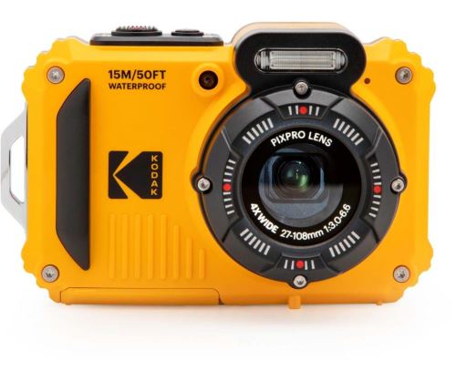 Appareil photo compact étanche Kodak Pixpro WPZ2 Jaune État correct Kodak reconditionné disponible sur Fnac