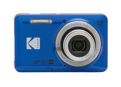 Appareil photo compact Kodak Pixpro FZ55 Bleu État correct Kodak reconditionné disponible sur Fnac