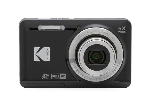 Appareil photo compact Kodak Pixpro FZ55 Noir État correct Kodak reconditionné disponible sur Fnac