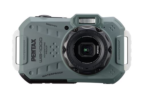 Appareil photo compact Pentax WG-1000 Vert Olive État correct - 187,99 € Appareil photo compact Pentax WG-1000 Vert Olive État correct Pentax reconditionné disponible sur Fnac