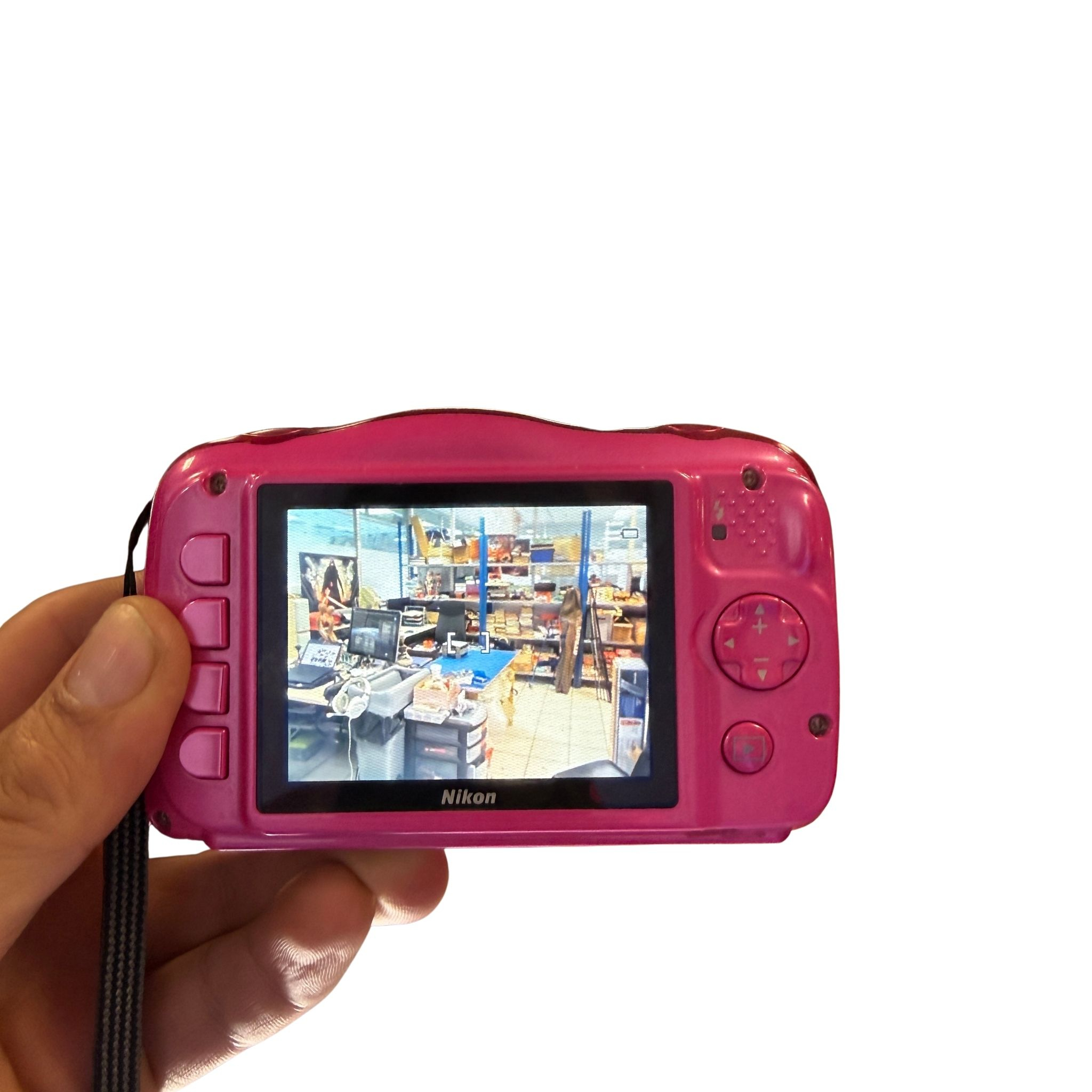 Voir photo 3 de Appareil photo cool pix S33 rose + carte SD 16 giga | Dero Appareil photo cool pix S33 rose + carte SD 16 giga Très bon état reconditionné photo 3 | Dero