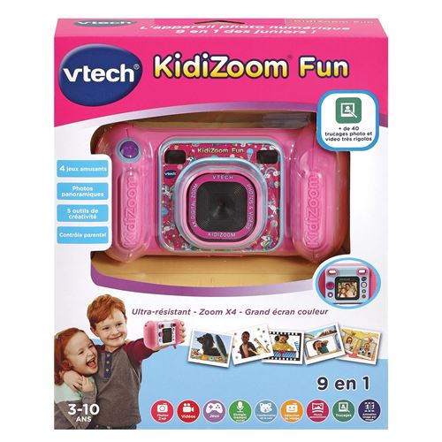 Appareil photo enfant Vtech KidiZoom Fun Rose État correct reconditionné disponible sur Fnac