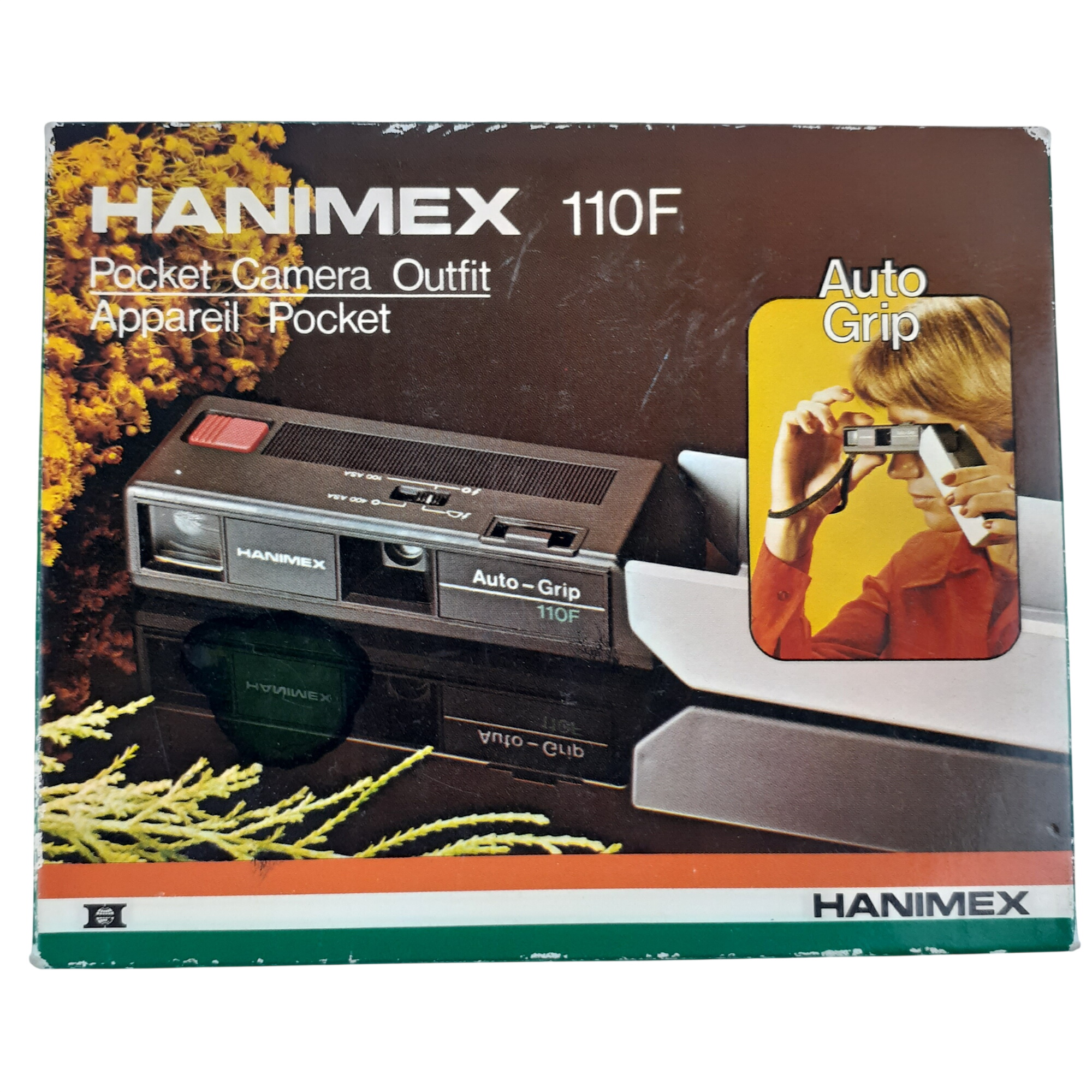 Appareil photo Hanimex 110 F Bon état - 16,00 € Appareil photo Hanimex 110 F Bon état reconditionné disponible sur Label Emmaüs