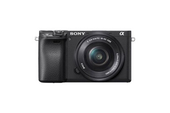 Appareil photo hybride Alpha A6400 noir + E PZ 16-50mm f/3.5-5.6 OSS Bon état reconditionné disponible sur Darty
