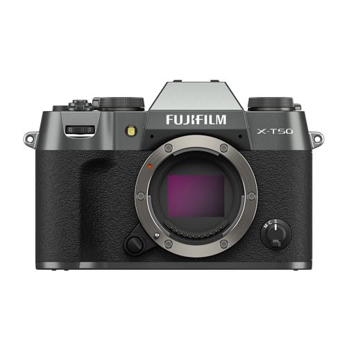 Appareil photo hybride Fujifilm X-T50 Argent anthracite État correct Fujifilm reconditionné disponible sur Fnac