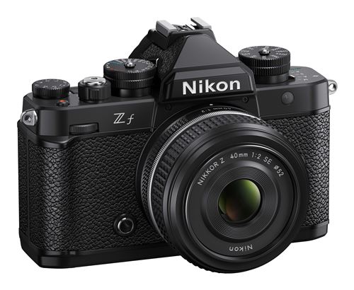 Appareil photo Hybride Nikon Z f + Objectif Z 40mm f/2 SE État correct Nikon reconditionné disponible sur Fnac