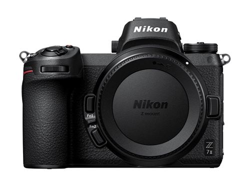 Appareil photo Hybride Nikon Z7II boitier nu noir État correct Nikon reconditionné disponible sur Fnac