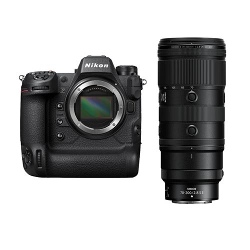Appareil photo hybride Nikon Z9 Boitier + NIKKOR Z 70-200mm f/2.8 VR S II État correct N/A reconditionné disponible sur Fnac