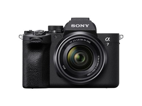 Appareil photo hybride Sony Alpha A7 IV noir + FE 28-70mm f/3.5-5.6 État correct Sony reconditionné disponible sur Fnac