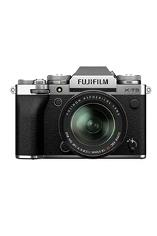 Appareil photo hybride X-T5 Argent + Objectif XF 18-55mm f/2.8-4 R LM OIS Bon état Fujifilm reconditionné disponible sur Darty | Dero