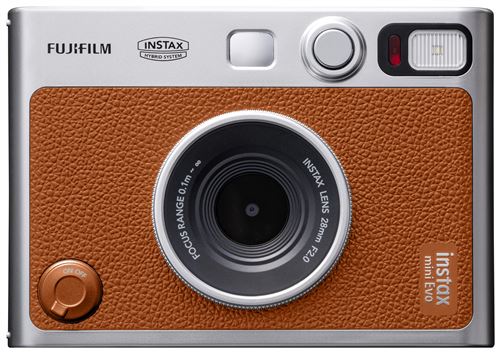 Appareil photo Instantané Fujifilm Instax Mini EVO Marron État correct Fujifilm reconditionné disponible sur Fnac