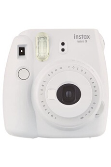 Appareil Photo Instantané Instax Mini 9 Blanc Cendré Très bon état Fujifilm reconditionné disponible sur Darty | Dero