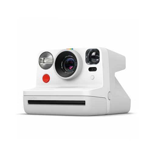 Appareil photo instantané Polaroid Now i-Type Reconditionné Blanc État correct Polaroid reconditionné disponible sur Fnac