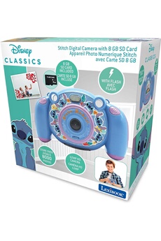 Appareil photo numérique pour enfants Disney Stitch avec fonction vidéo Bon état Lexibook reconditionné disponible sur Darty
