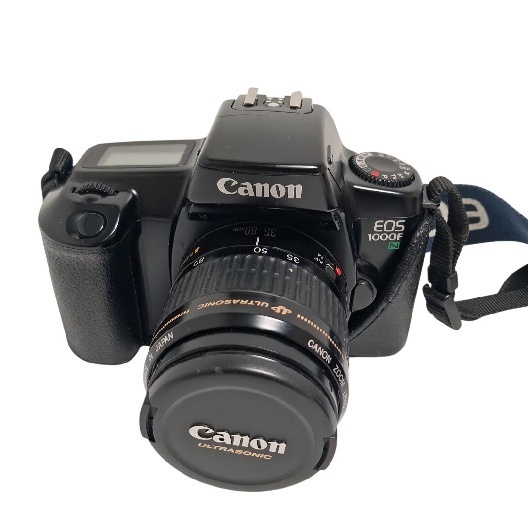 Acheter Appareil photo reflex Canon EOS 1000F avec objectif EF 35-80 mm - 24,50 € Appareil photo reflex Canon EOS 1000F avec objectif EF 35-80 mm reconditionné disponible sur Label Emmaüs