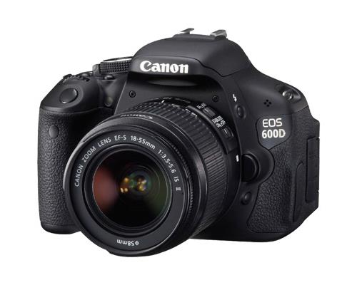 Appareil photo reflex Canon EOS 600D + 18-55 mm IS II État correct Canon reconditionné disponible sur Fnac
